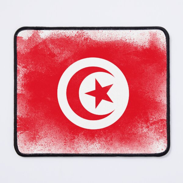 Item preview, Tunisia Flag designed and sold by psychoshadow.