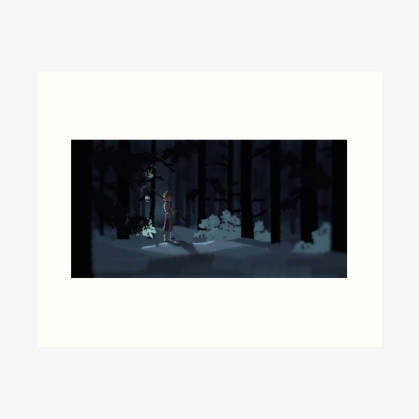 Item preview, Traveller In the Woods designed and sold by artofcasper.