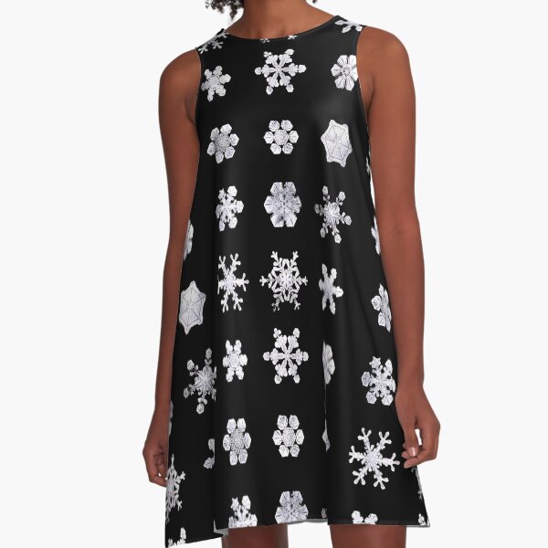SNOWFLAKES A-Line Dress