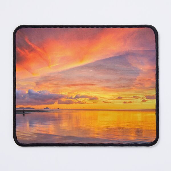 Item preview, Brilliant Sunset Over A Placid Lake designed and sold by Taceo10.