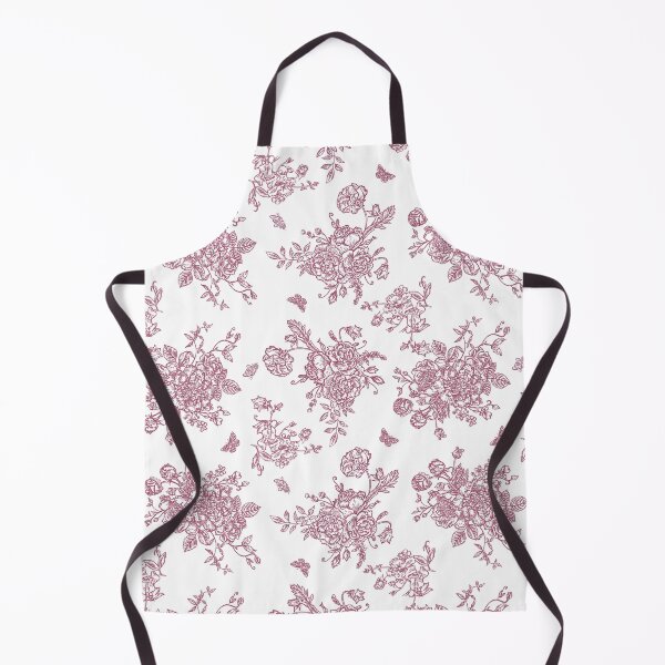 Item preview, Vintage Floral Pattern in Chinese Porcelain Style (Red, White) designed and sold by ‧͙⁺˚*･༓☾ Moon Saikia ☽༓･*˚⁺‧͙.