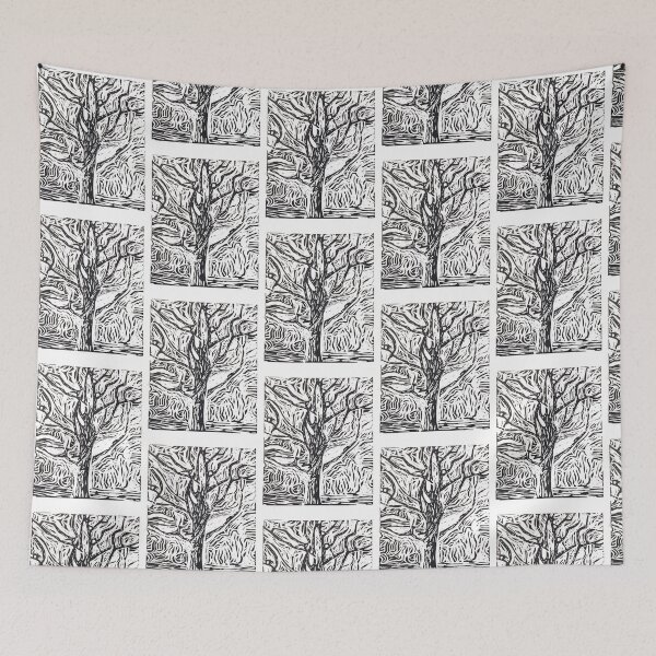 Item preview, Tree Lino Print designed and sold by ChloeM-Artistry.
