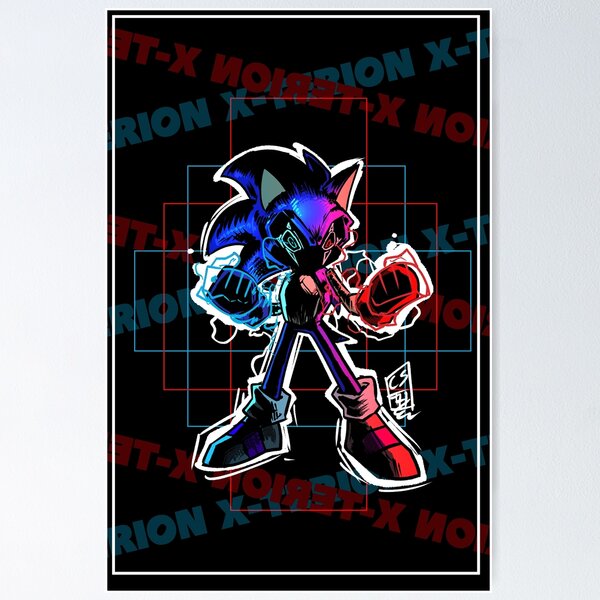 Sonic.EXE And Cyn Sticker for Sale by CyberNE0