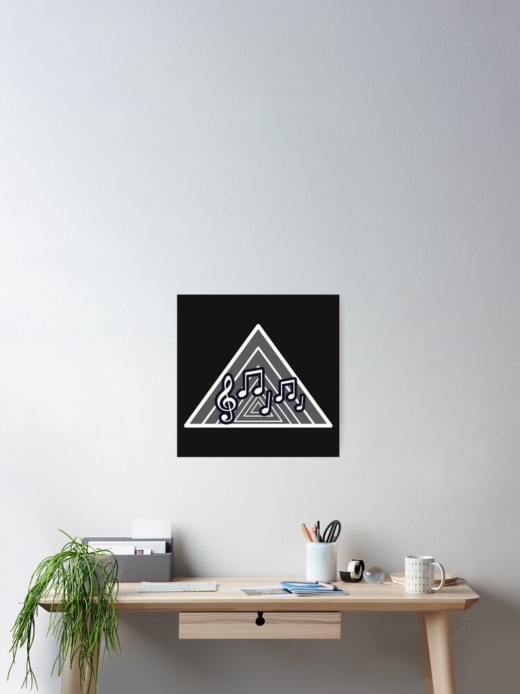 Thumbnail 2 of 3, Poster, Music Pyramid designed and sold by DanceDeck.