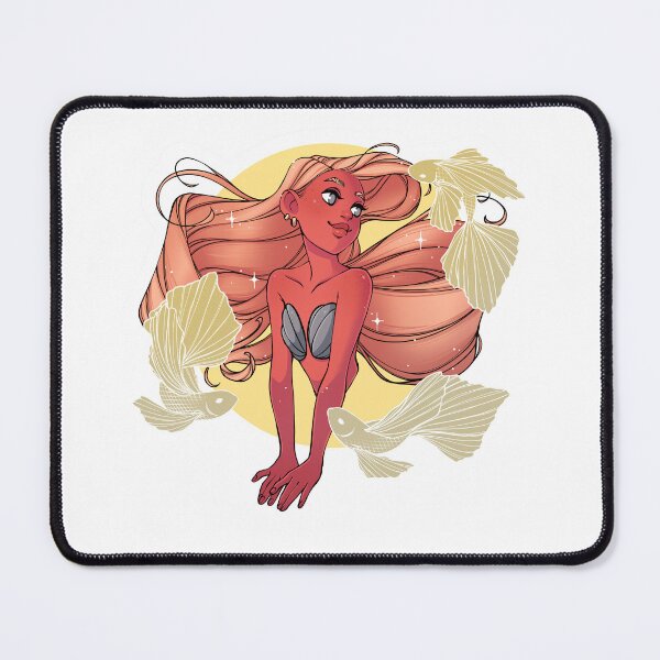Item preview, Summer Bronzed Mermaid - Cute Anime Design designed and sold by SumiyaArt.