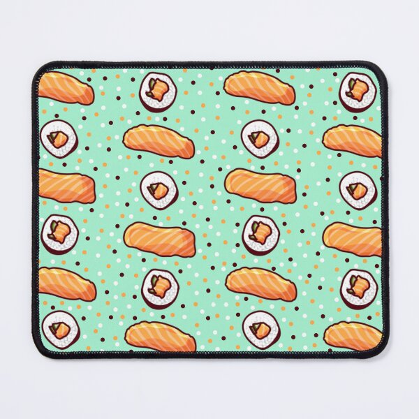 Item preview, Sushi Art Pattern Mint Green designed and sold by NLDStudios.