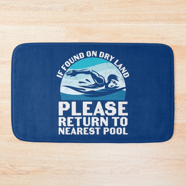 Item preview, If Found on Dry Land – Please Return to Nearest Pool designed and sold by Lonesome-Fox.
