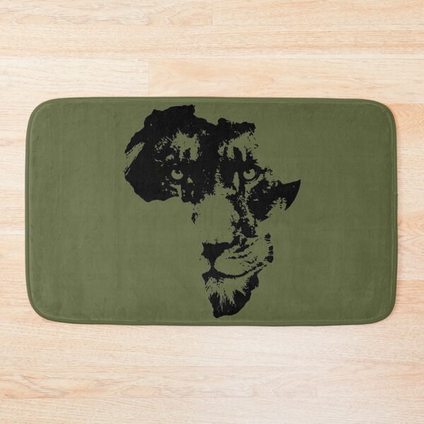 Item preview, African Lion Face | Safari Culture | Africa Map designed and sold by d247.
