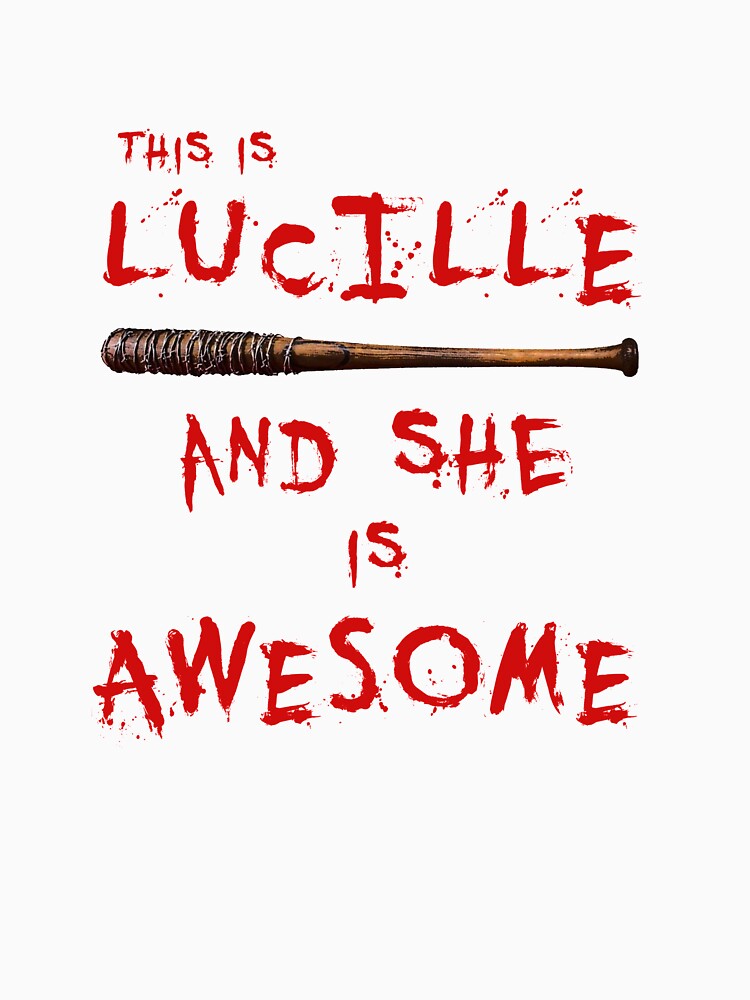 lucille bat shirt