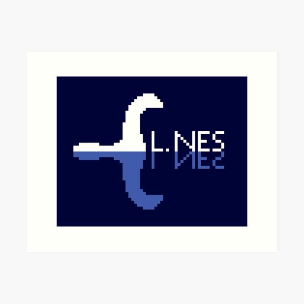 Item preview, L.NES - White designed and sold by joshcartoonguy.