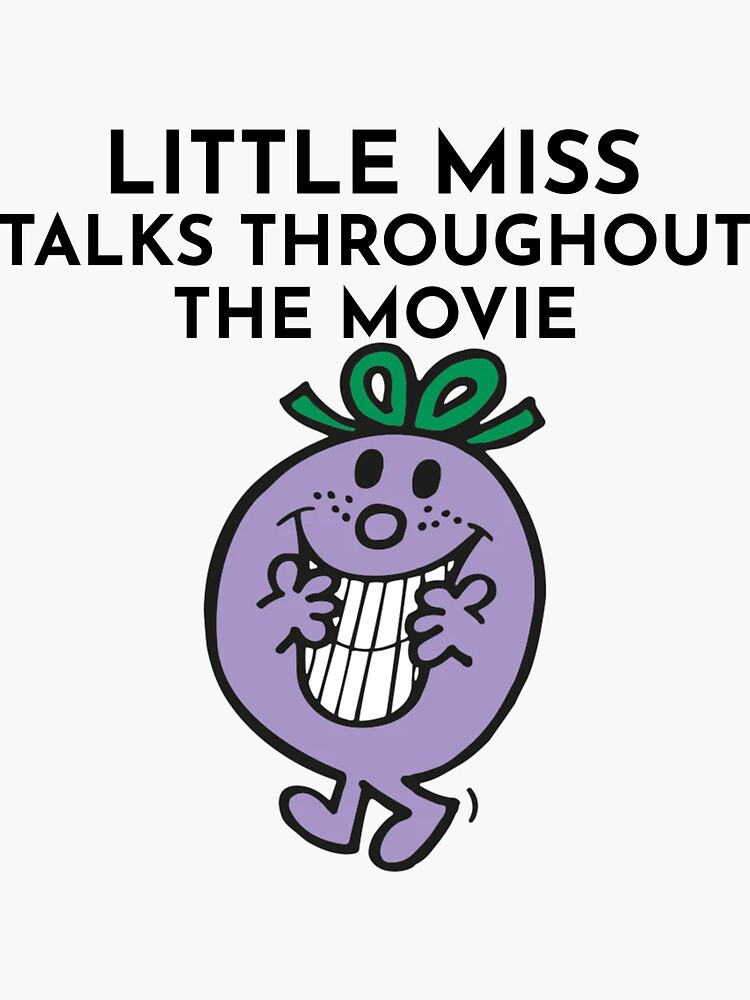 Little Miss Passenger Princess Sticker for Sale by BoldNFresh