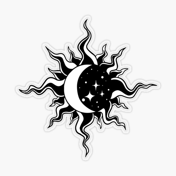 Matching Sun And Moon Couple Temporary Tattoo - Set of 3+3 – Little Tattoos