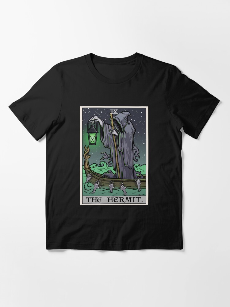 The Hermit Tarot Card Gothic Halloween Psychopomp Grim Reaper Angel of Death" Essential T-Shirt for Sale by TheGhoulishGarb | Redbubble The Hermit Tarot Card Gothic Halloween Psychopomp Grim Reaper Angel of Death" Essential T-Shirt for Sale by TheGhoulishGarb | Redbubble