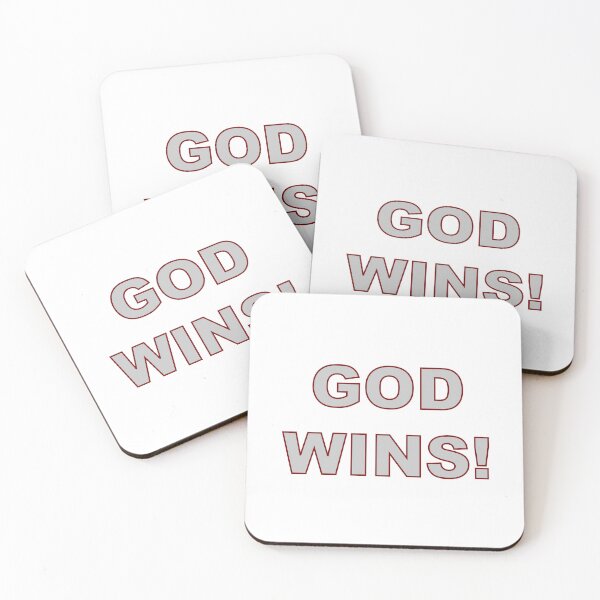 Item preview, God Wins! designed and sold by Your Treasures.