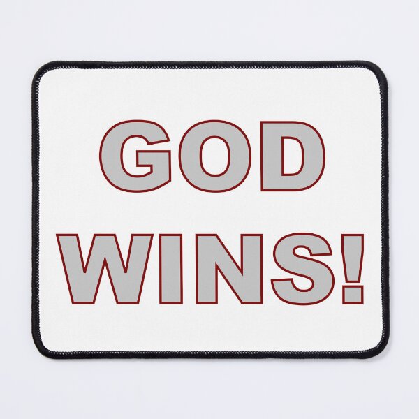 Item preview, God Wins! designed and sold by Your Treasures.