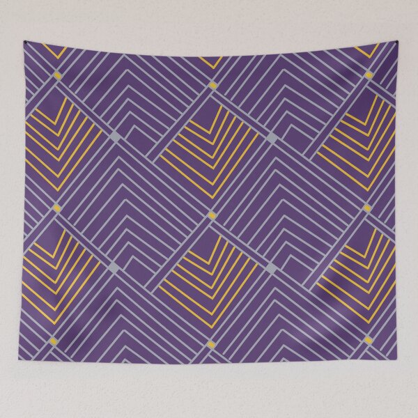 Item preview, Silver and Gold Geometric Lines designed and sold by RepeatCandy.