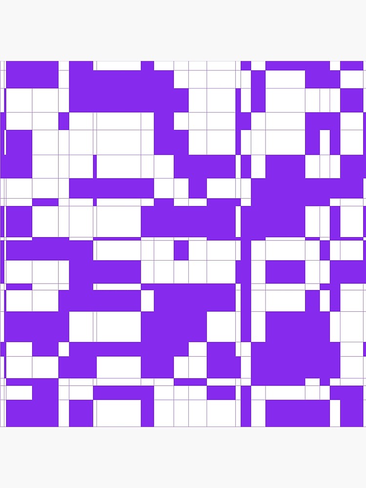 Neon Purple Crossword Puzzle Beautiful Interior Design Poster for