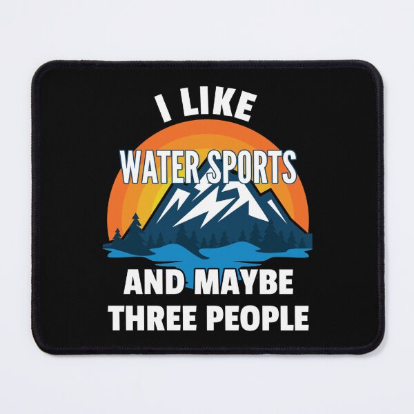 Item preview, I Like Water Sports And Maybe Three People Classic T-Shirt designed and sold by carmelakata.