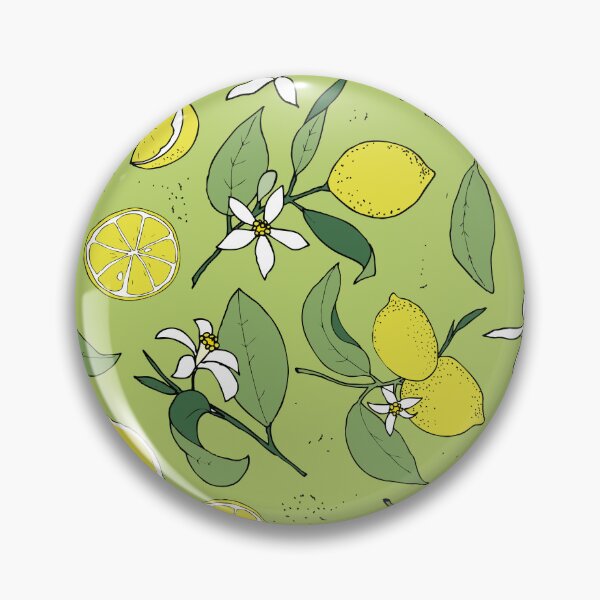 Item preview, lemons on light green designed and sold by kobyakov.