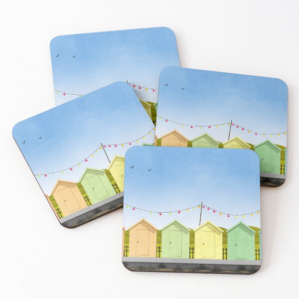Item preview, Beach Huts V2 designed and sold by LazloWoodbine.