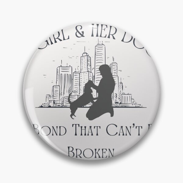 Item preview,  A Girl And Her Dog A Bond That Can't Be Broken designed and sold by Bap-tiste.