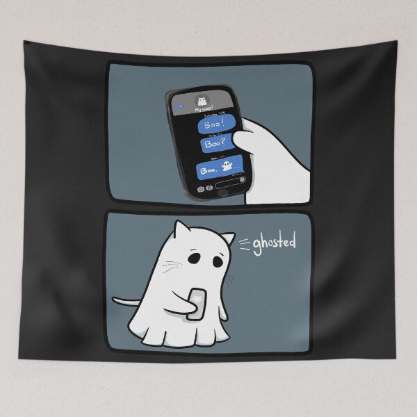Item preview, Ghosted designed and sold by KilkennyCat Art.