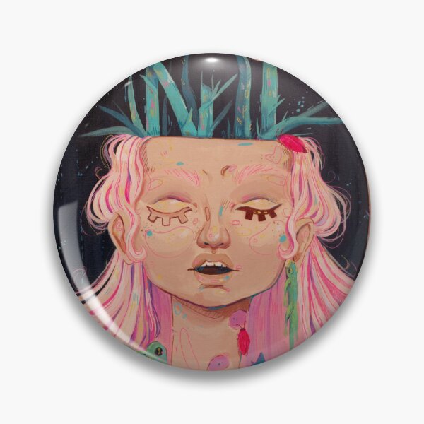 Item preview, Headache - Gothic Pop Art Painting designed and sold by stayhellas.