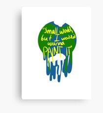 Small world Canvas Print