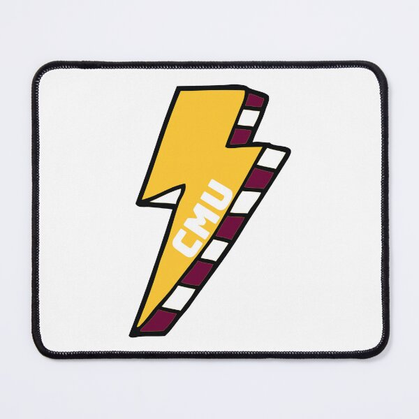 Item preview, CMU Central Michigan University Lightning Bolt designed and sold by kkosmicki.