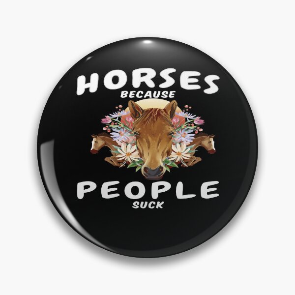 Item preview, Horse Lovers Design Horses Because People Suck designed and sold by fantasticdesign.