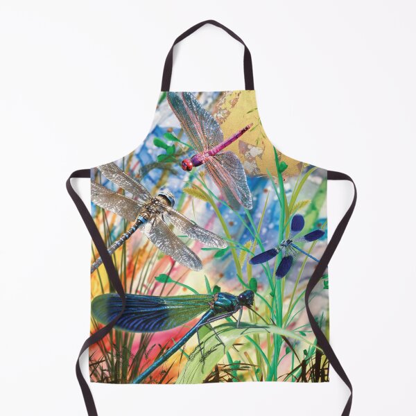 Item preview, Dragonflies - Wild Collage designed and sold by MillieMoth.