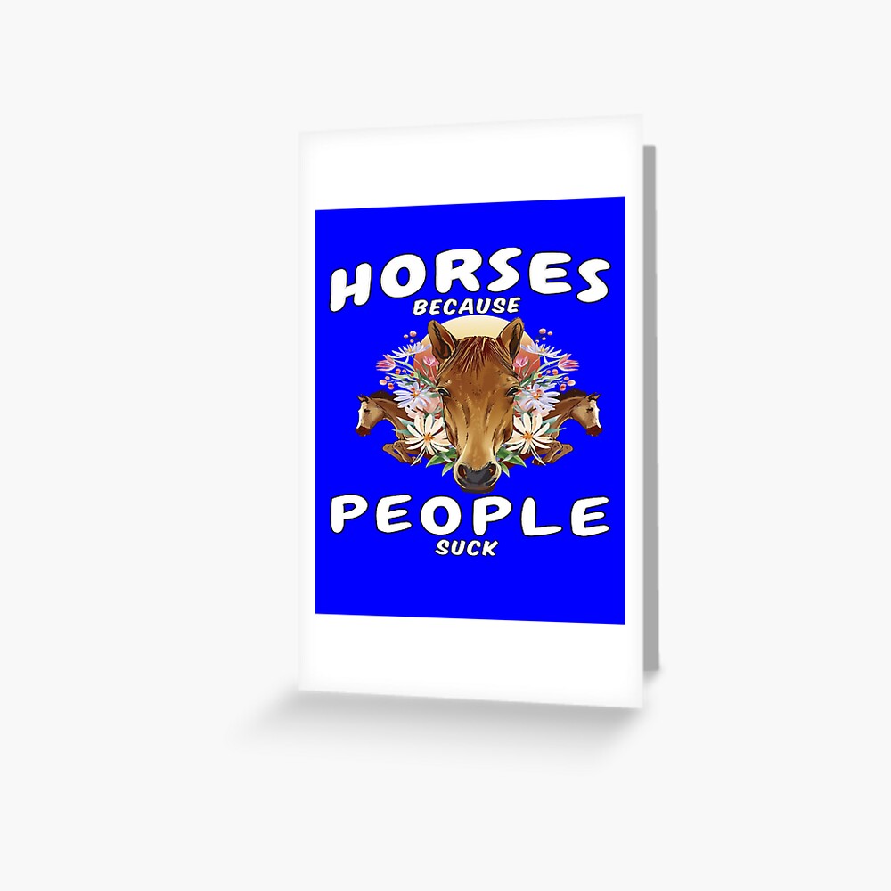 Horse Lovers Design Horses Because People Suck