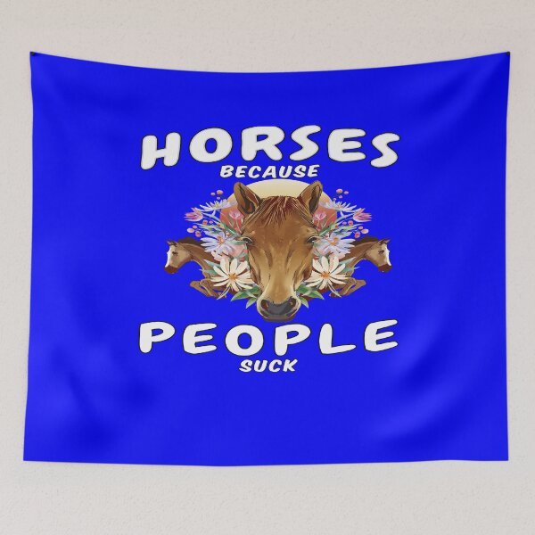 Item preview, Horse Lovers Design Horses Because People Suck designed and sold by fantasticdesign.
