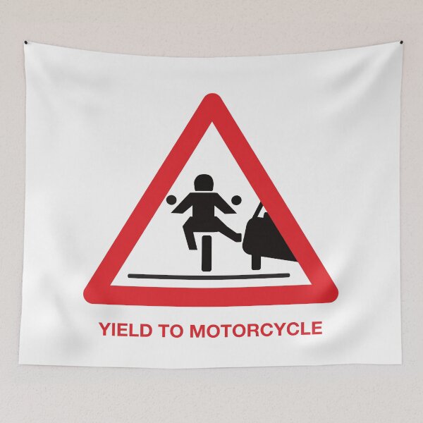 Item preview, You'd better yield to motorcycle designed and sold by yanatibear.