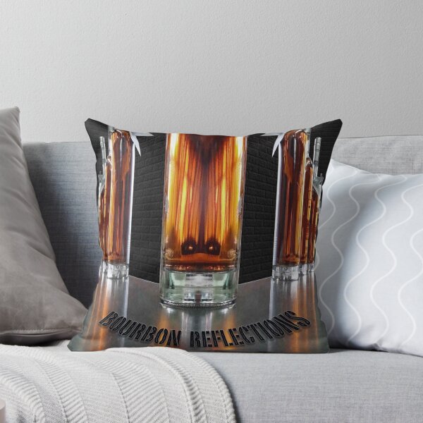 Item preview, Bourbon Reflections - Bottles on Bar Abstract designed and sold by Gretchen Tiger.