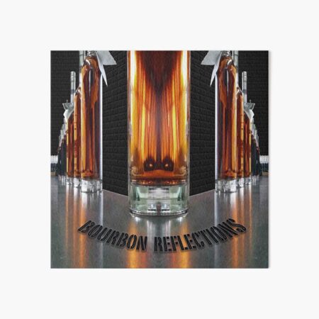 Item preview, Bourbon Reflections - Bottles on Bar Abstract designed and sold by Gretchen Tiger.