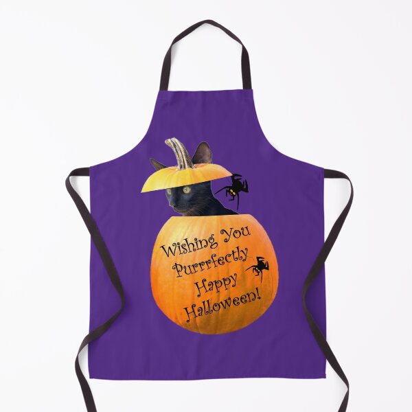 Item preview, Purrfectly Purrrfectly Perfectly Happy Halloween wishes Black Cats Rock! designed and sold by Yinzer Gifts And More.