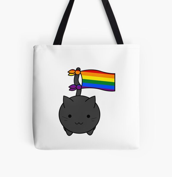 Rainbow Cat Pride - Tote Bag - ROAR Cats 