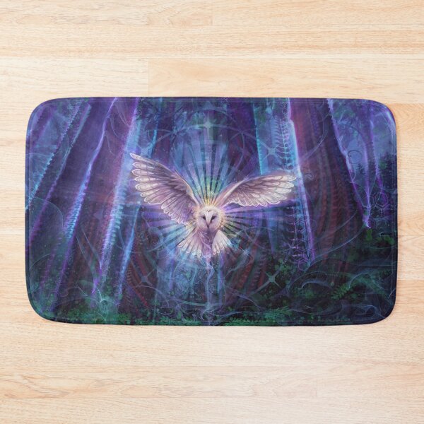 Night Owl Bath Mat