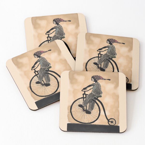 Item preview, Artist in his bicycle designed and sold by Ztudio.