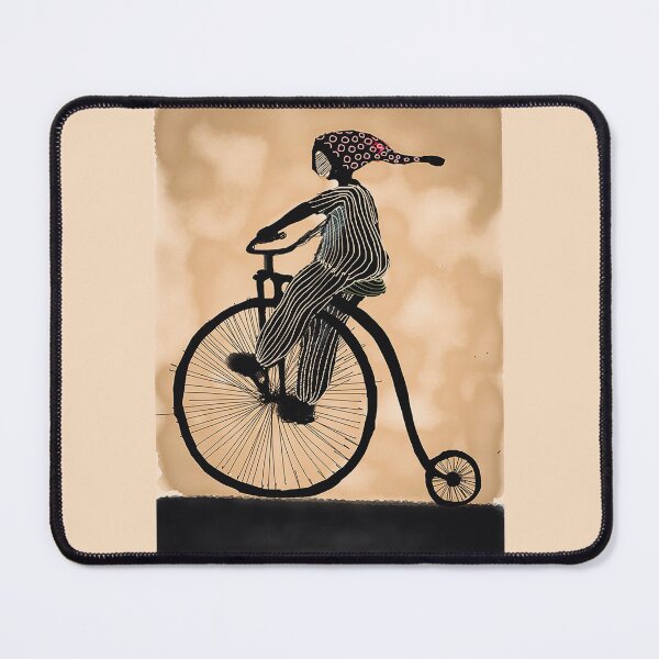 Item preview, Artist in his bicycle designed and sold by Ztudio.