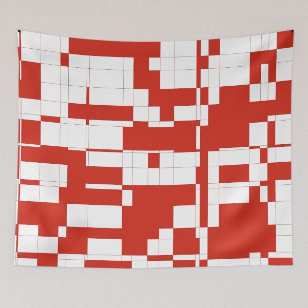 Item preview, Redish Orange Crossword Puzzle | Beautiful Interior Design designed and sold by infinitehue-5.
