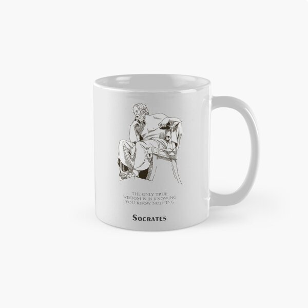 Item preview, Quote - The only true wisdom is in knowing you know nothing.- Stoicism - Socrates designed and sold by ArcFoundationCo.