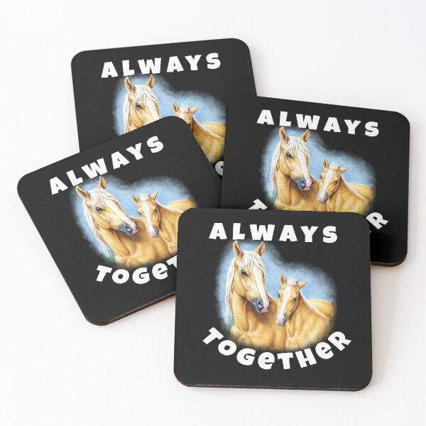 Item preview, Palomino Horse Lovers Always Together designed and sold by fantasticdesign.