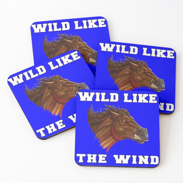 Item preview,  Horse Lovers Design Wild Mustang Horse Lover Wild Like The Wind designed and sold by fantasticdesign.