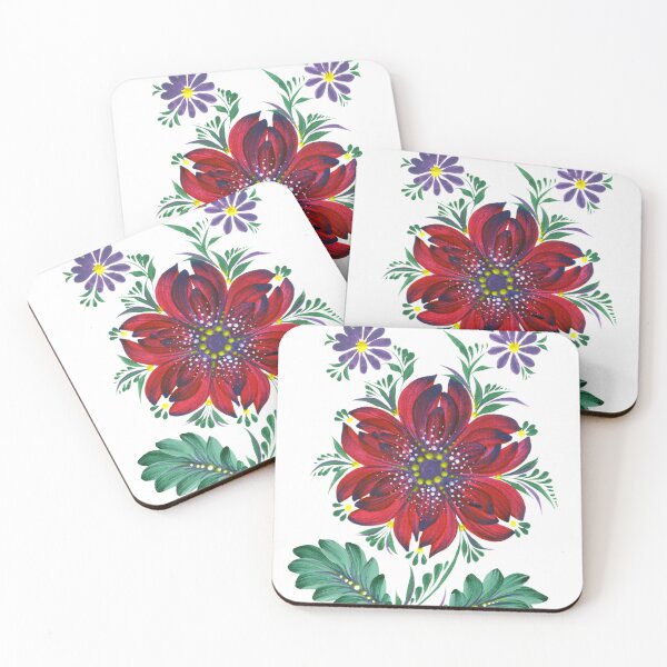 Item preview, Ukrainian art Petrykivka art Ukrainian flower  designed and sold by Sunflower-7.
