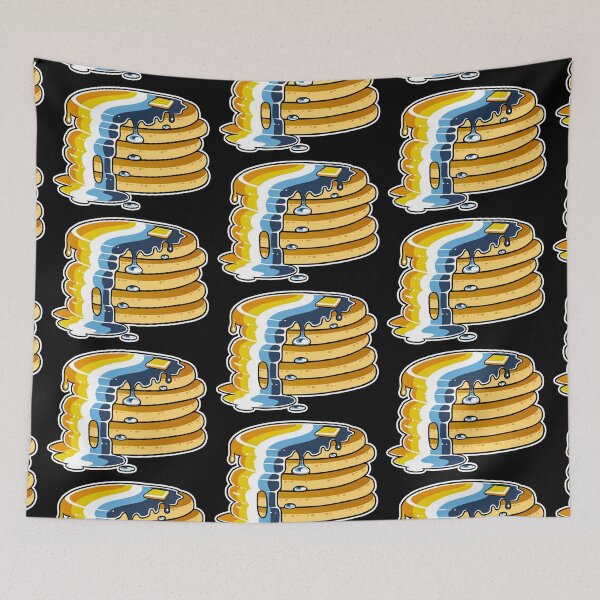 Item preview, Aroace Pride Pancakes LGBT designed and sold by flannmoriath.