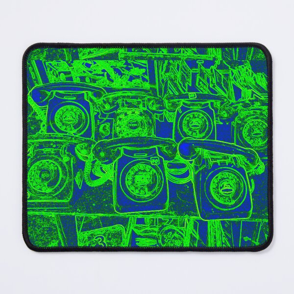 Item preview, Vintage retro rotary phones abstract by Iritof designed and sold by iritof.