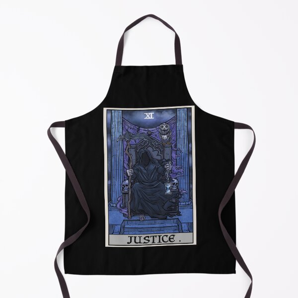 Item preview, Justice Tarot Card Grim Reaper Halloween Gothic Gift designed and sold by TheGhoulishGarb.