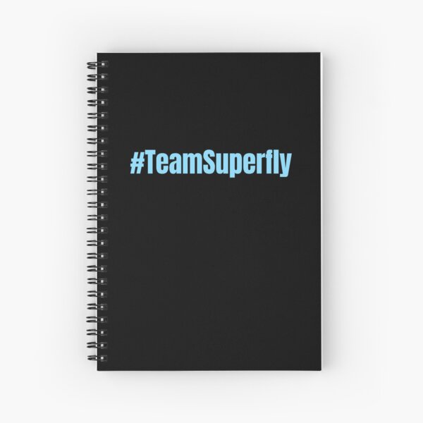 #TeamSuperfly Spiral Notebook